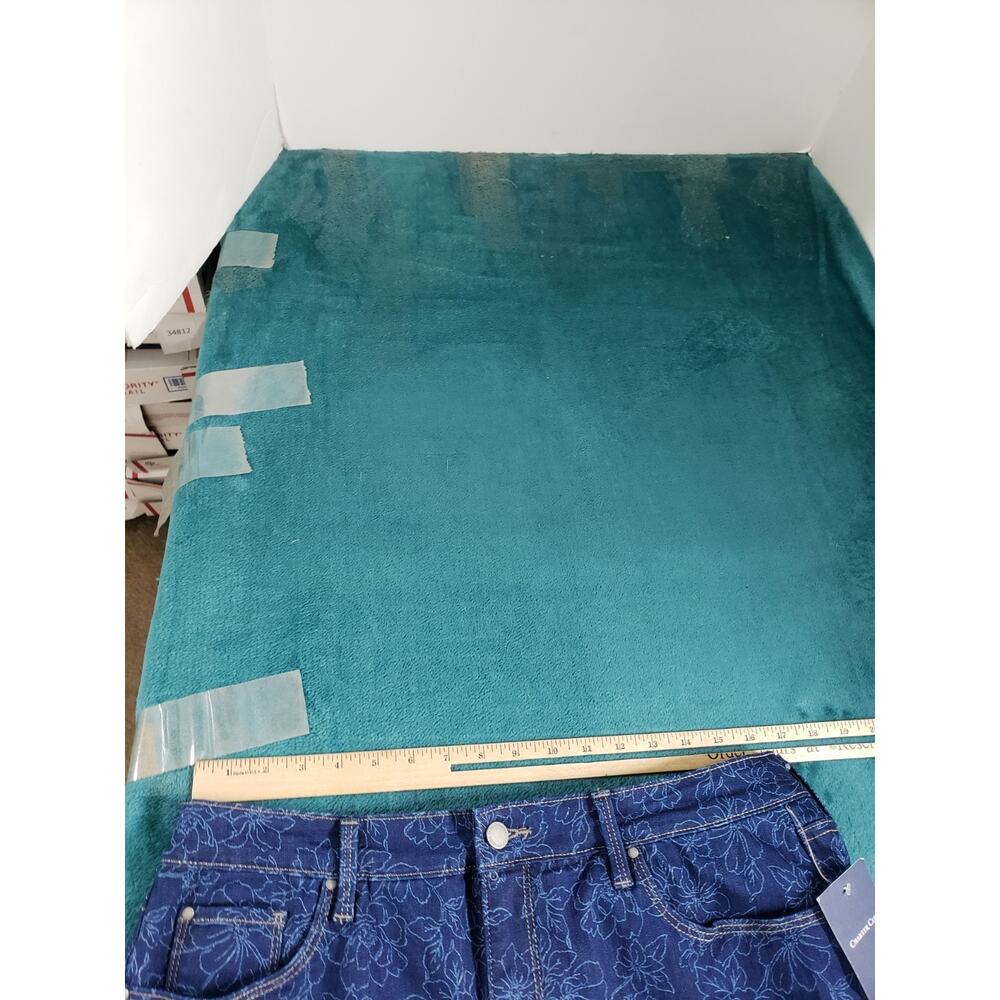 Charter Club Jeans Size 14 Womens Blue Mid Rise Pants Ladies Bristol Capri NWT - Picture 12 of 16